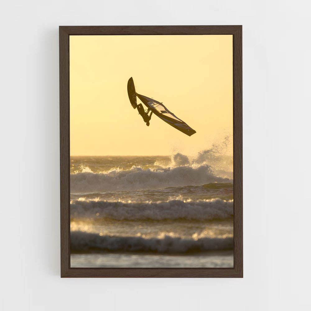Poster Surf en Élévation – affiche Planche à voile (vue 5)